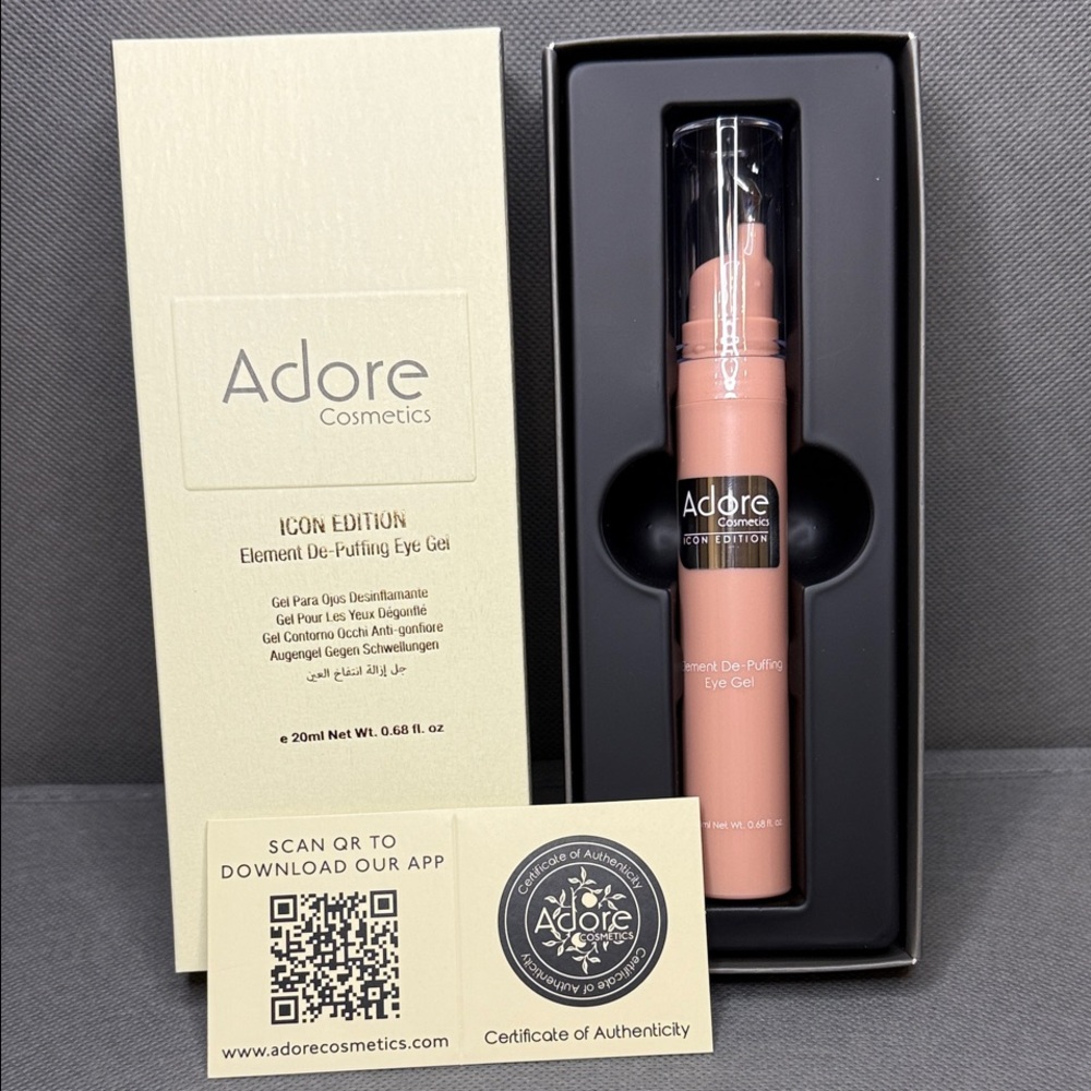 ✨Adore Cosmetics ICONIC EDITION Element De-Puffing Eye Gel✨